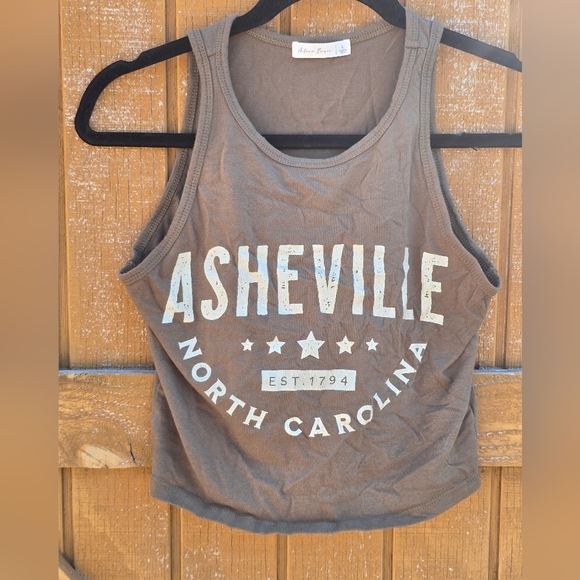Active Basic Brown Tank Top - Picture 1 of 3